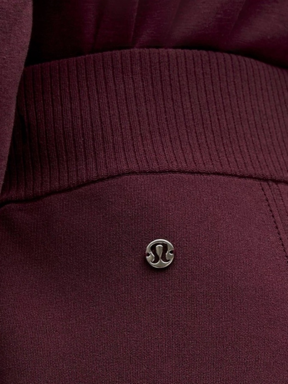 lululemon athletica Ribbed Mini Skirt — Deep Burgundy - Picture 8 of 9